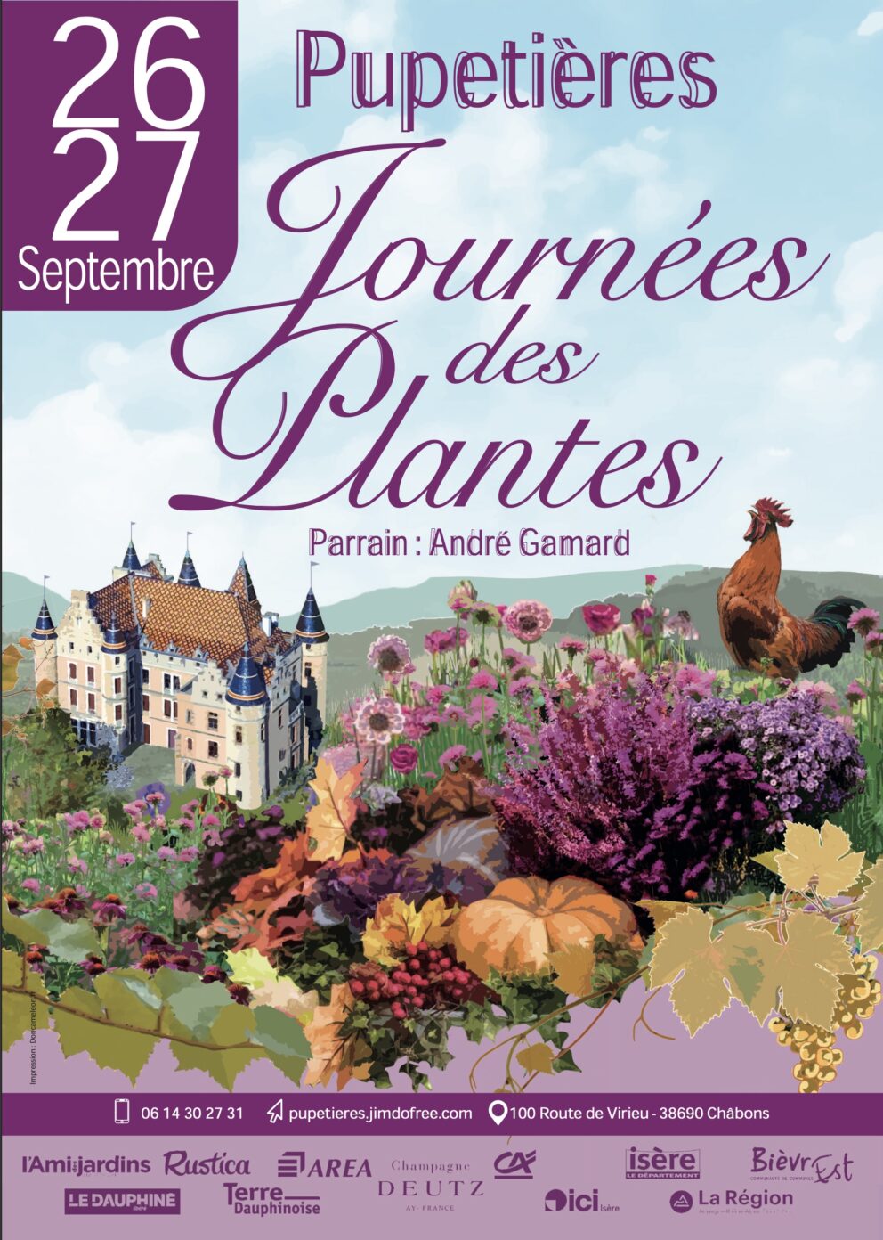 Journées des plantes au château de Pupetières
